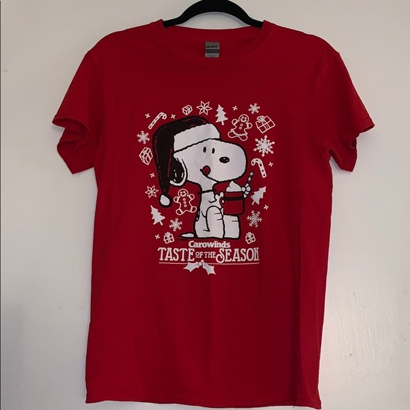 Peanuts Snoopy Carowinds Taste of the Season Tee - Picture 1 of 6